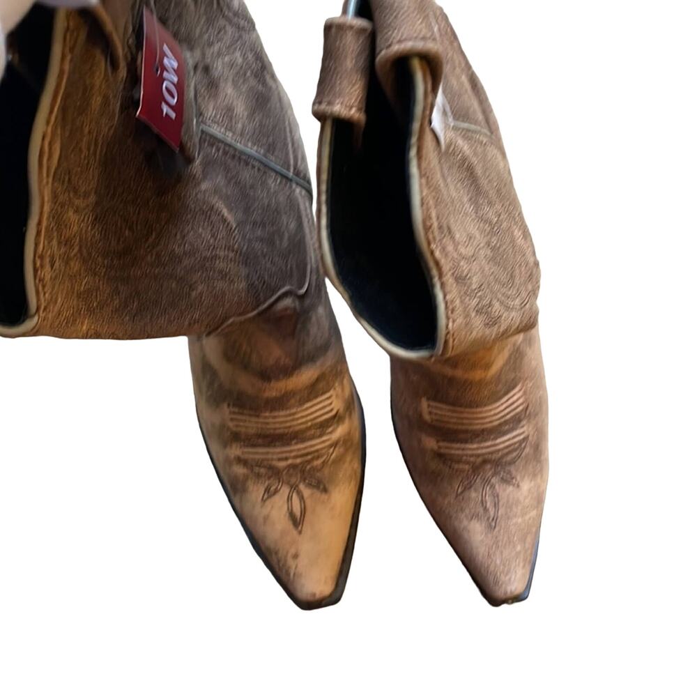 Rockin' Country Collection Real Leather Cowboy Boots from Texas - Picture 3 of 10